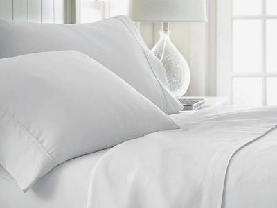 Elegance T-300 Fitted Sheets 78"x80"x15" - White